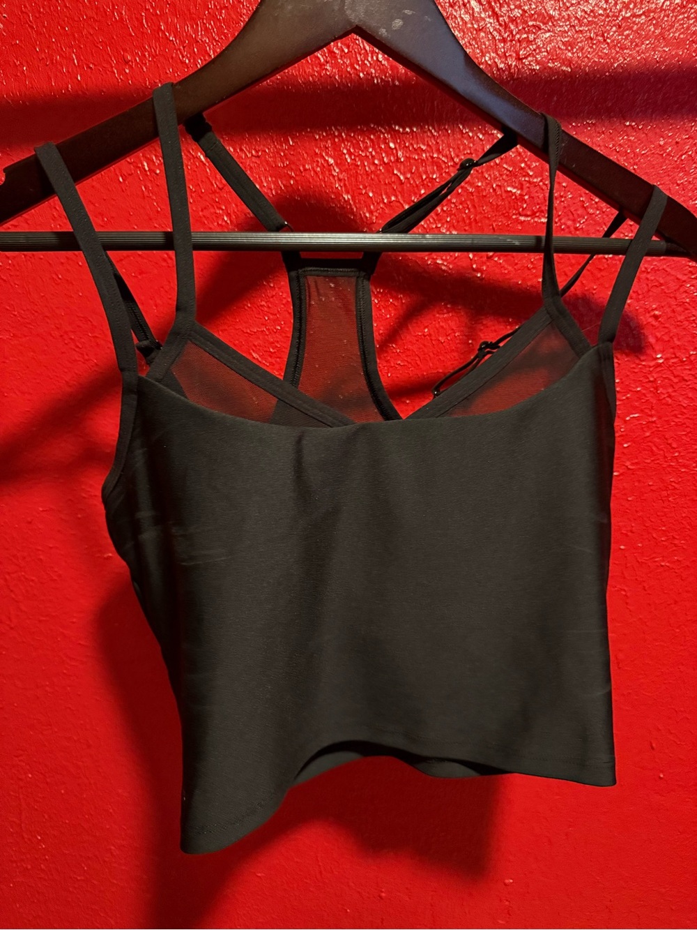 82. Preloved ALO Yoga Black Strappy Sports Bra